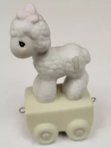 Precious Moments - Happy Birthday Little Lamb (15946 - 1985) - Imagen 1 de 3
