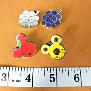 Disney Spille Topolino Nascoste Icona Frutta 2017 Set di 4 spille da collezione - Foto 1 di 2