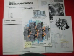 PERKINS DIESEL 100 SERIES 2,3,4 CYLINDER INDUSTRIAL/AGRICULTURAL POWER BROCHURE+ - Picture 1 of 5