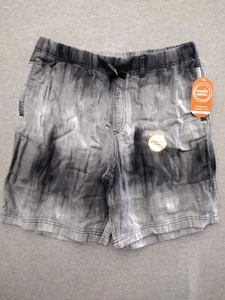 Wonder Nation boys black And Gray Buckle Up shorts Wonder Nation XL 14-16 - Picture 1 of 8