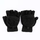 Useful Gloves Flip Athletic Knitted Accessory High Quality Soft Coral Fleece QP