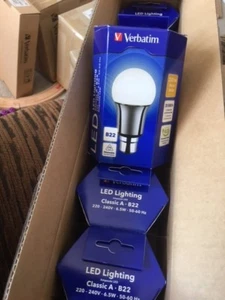 Lampadine Verbatim classiche A B22 6,5 W 250 lumen bianco caldo dimmerabile confezione da 6  - Foto 1 di 1