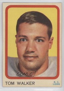 1963 Topps CFL Tom Walker #6