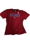 T-shirt homme Nike Detroit Pistons The Nike Dri-Fit taille XL, rouge
