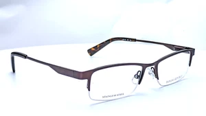 Banana Republic BR102 4IN Brown Rectangular Half Rim Unisex Eyeglasses 51mm - Picture 1 of 7