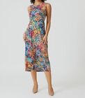 Damen Kleid Midikleid mit Multicolor-Print "bunt" Gr. 44 UVP: 59,99€ 6.3538