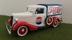 FORD V8 1936 Pick-Up bâché PEPSI-COLA kit monté o 1/19 no 1/18 VEREM 2102 SOLIDO - Imagen 1 de 7