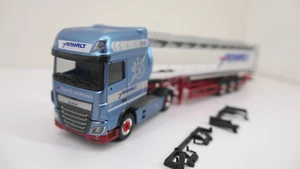 Herpa 1:87 - Semirimorchio con serbatoio cromato DAF XF SSC "Anhalt Logistics" - J3O - Foto 1 di 9