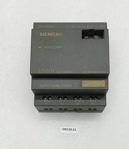 Logo Siemens! 12/24RCo 6ED1 052-2MD00-0BA6 Salida 4X Relé 10A - Imagen 1 de 8