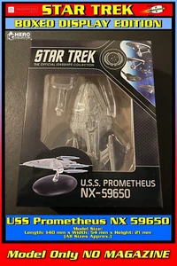 Eaglemoss Star Trek: USS Prometheus NX-59650 Edición en Caja Modelo Sin Revista Nuevo - Imagen 1 de 6