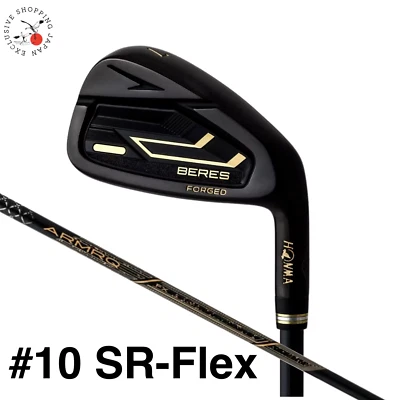 HONMA Golf BERES 09 Black Iron Wedge Club #10 SR Flex 2S 2 Star ARMRQ FX Men MTO - Image 1 of 4