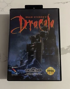 Bram Stoker's Dracula (Sega Genesis, 1993) Complete w/ Box Hang Tag No Manual - Picture 1 of 3