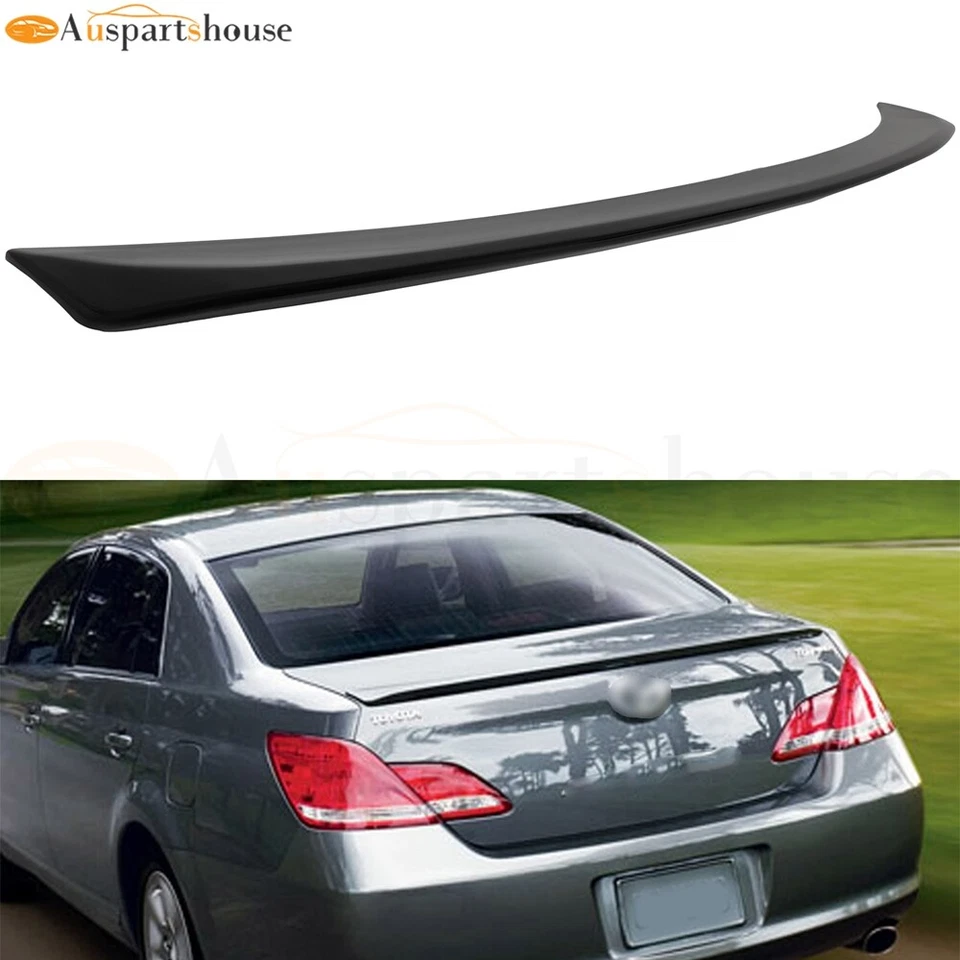 Rear Spoiler For 2005-2010 Toyota Avalon Glossy Black Painted ABS - Image 1 of 4