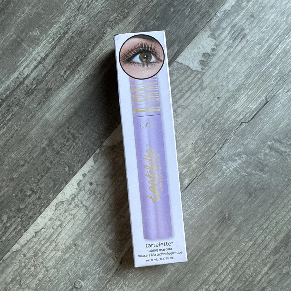 Máscara de pestañas Tarte Tartelette Tubing - NEGRO, 0,27 fl. oz.  -TAMAÑO COMPLETO NUEVO EN CAJA Foto 1 de 1