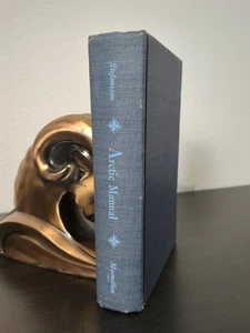 Arctic Manual By Vilhjalmur Stefansson 1st Edition 1944 Hardcover MacMillan - Picture 1 of 12