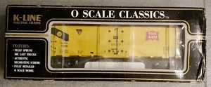 K-LINE TRAINS K-7608 ROCK ISLAND REEFER FREIGHT CAR  - 0/027- NEW - Picture 1 of 12