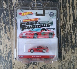 Hot Wheels Custom Fast & Furious Dom's 1993 Mazda RX-7 Racing Champions 1:64 - Picture 1 of 19