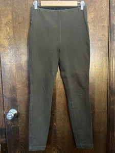LYSSÉ NEW YORK Toothpick Denim Legging Deep Olive Green Size Medium - Picture 1 of 7