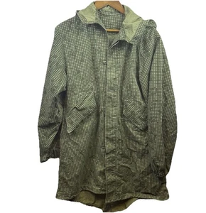 Vintage 1989 US Army Fishtail Parka Night Camouflage Desert Coat Jacke Small - Bild 1 von 17