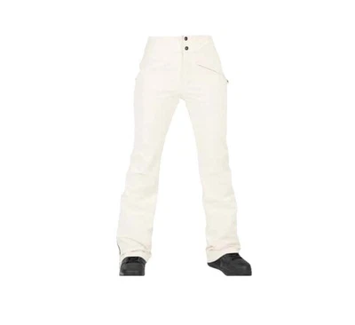 VOLCOM Mujer BATTLE STRETCH Nieve - Off White Talla Mediana ¡NUEVO CON ETIQUETAS! Foto 1 de 4