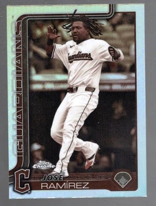 2025 Topps Chrome - Jose Ramirez #12 Sepia Refractor - Picture 1 of 1