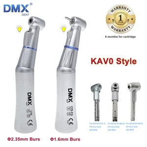 Kav0 Styl Dental LED Contra Angle Low Speed Handpiece FG CA Bur Replacement Head - Picture 1 of 49