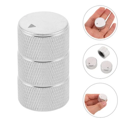  3 Pcs All Aluminum Audio Knob Electric Guitar Control Knobs Bass Volume - Image 1 of 4