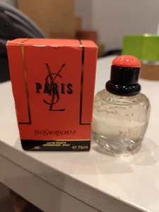 YVES SAINT LAURENT Paris Perfume 75ml Eau de Toilette Spray Vintage YSL - Picture 1 of 12