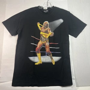 Camicia stile vintage Shoe Palace Hulk Hogan Hulkamania WWE WWF Wrestling AOP TAGLIA M - Foto 1 di 7