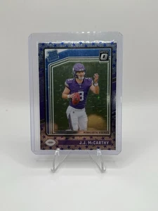 2024 Panini Donruss Optic - Rated Rookie J.J. McCarthy #235 Stars Prizm (RC) - Foto 1 di 2
