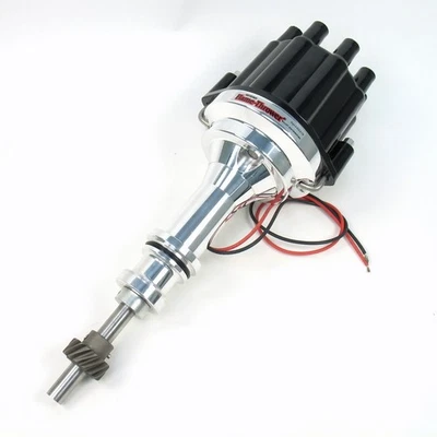 Pertronix D231800 Distributor Billet Marine For Ford 351W blk cap - Image 1 of 4