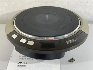 a3147 Fully Functional DENON DP75 Turntable with Instruction Manual and - Picture 1 of 9