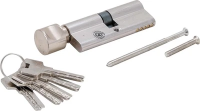 BGS Do It Yourself Sicherheits-Türzylinder | mit Drehknauf | 80 mm - Bild 1 von 4