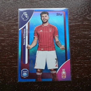 2026 Topps Premier League. #240 Neco Williams Blue /150 SP - Nottingham Forest - Bild 1 von 3