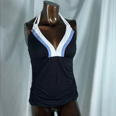 Tankini Tommy Bahama Island Cays Colorblock - Pequeno - Novo sem etiquetas - Imagem 1 de 4