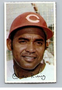 Estampillas de béisbol del equipo Dell Todays 1971 Chico Ruiz California Angels - Imagen 1 de 2