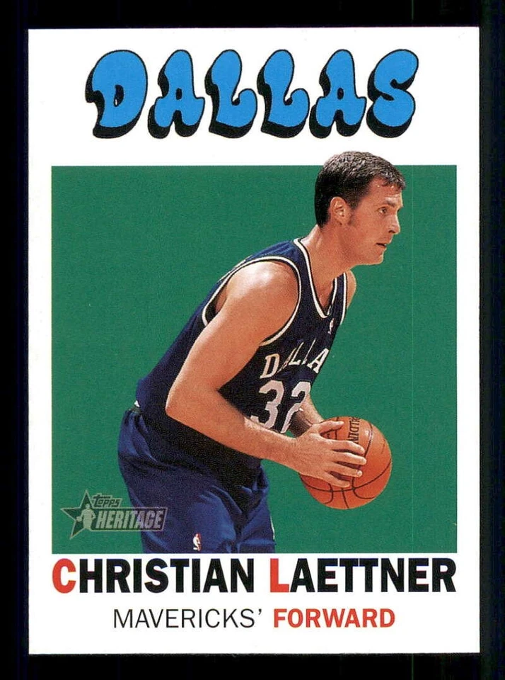 2000-01 Topps Heritage 篮球基础单曲 #1-233 可选 — 第 1/1 张图片