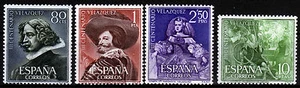 Spanien 1235-38 **, 300. Todestag Velazquez-Maler - Picture 1 of 1