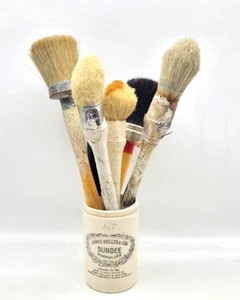 Vintage French Paint Brush Chateau Core Rustic Home Decor Artisan Collection - Bild 1 von 17