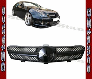 Fit 04-08 W219 CLS SEDAN 4DR Model Fully Shiny Black SDGB Front Replaced Grille - Bild 1 von 3