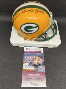 Andre Rison Green Bay Packers SB XXXI Champs Auto Signed Mini Helmet ~ JSA COA - Picture 1 of 6
