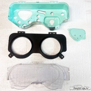 1969 GTO Gauge Cluster Housing & Lens Setup Firebird Lemans Grand Prix 69 BLUE - Bild 1 von 4