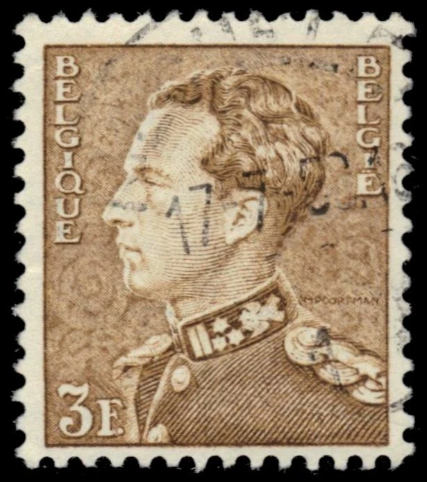 BÉLGICA 304i - Rey Leopoldo III "1951 Yellow Bistre" (pa54568) Foto 1 de 1