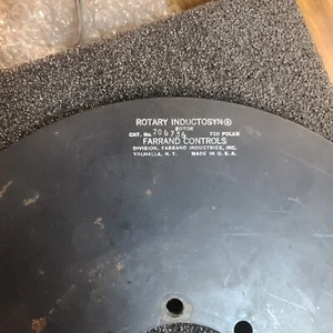 FARRAND 206736 ROTARY INDUCTOSYN STATOR 720 POLES - Bild 1 von 1