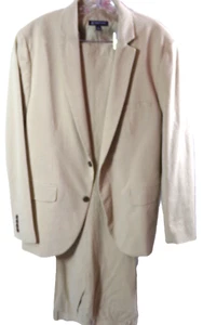 I.N.C. nuovo senza etichette TG.XL/36 TUTA UOMO SLIM FIT PANTALONE E GIACCA - Foto 1 di 13