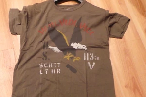 Rare Genuine Schott NYC-IV T-Shirts ask 4 sizes  NEW 100% cotton MADE IN USA  - Picture 1 of 8