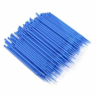 300/500 un. Maquillaje Desechable Micro Cepillo de Pestañas hisopo Aplicadores Varitas de Rímel Foto 1 de 4