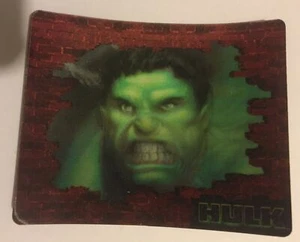 HULK BRUCE BANNER 3-D Card Ritz Blitz Kraft Cheese Nips Marvel Universal 2 Of 3 - Picture 1 of 4