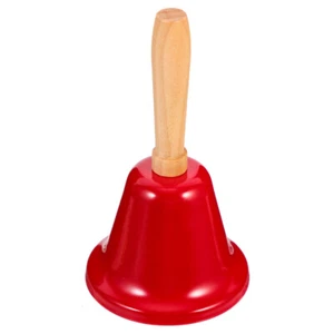 Santa Bell Elderly Xmas Bells Aesthetic Christmas Decor Rustic Metal - Picture 1 of 12