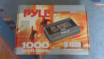 PYLE QA 4400II 1000 Watt 4Chanell Power Amplifier in OVP - Bild 1 von 4